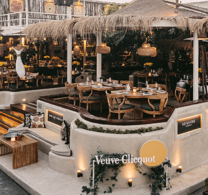 Seaside Santorini Beach Bar in Santorini | Luxevacay